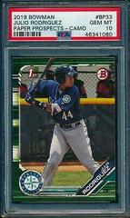 Julio Rodriguez [Camo] #BP-33 Baseball Cards 2019 Bowman Prospects Prices