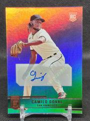 Camilo Doval [Autograph] Baseball Cards 2022 Panini Chronicles Elite Prices