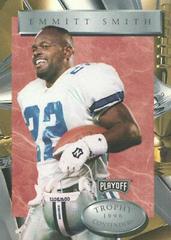 Emmitt Smith #4 Football Cards 1996 Playoff Trophy Contenders Prices