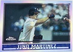 Tino Martinez [Refractor] Baseball Cards 1998 Topps Chrome Prices