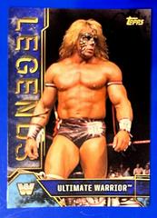 Ultimate Warrior [Blue] Wrestling Cards 2017 Topps Legends of WWE Prices