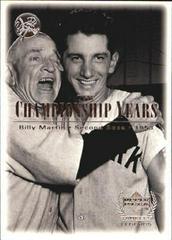 Billy Martin #81 Baseball Cards 2000 Upper Deck Yankees Legends Prices