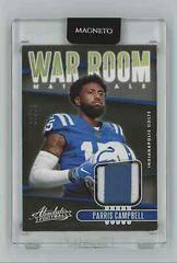 Parris Campbell Football Cards 2019 Panini Absolute War Room Materials Prices