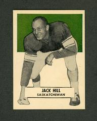 Jack Hill Football Cards 1959 Wheaties CFL Prices