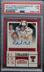 Patrick Mahomes II [Autograph Championship Ticket] #343 Football Cards 2017 Panini Contenders Prices