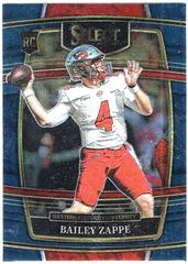 Bailey Zappe [Blue] Football Cards 2022 Panini Select Draft Picks Prices