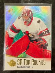Filip Gustavsson [Green] Hockey Cards 2021 SP Authentic Top Rookies Prices