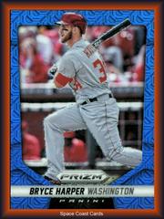 Bryce Harper [Blue Prizm] #79 Baseball Cards 2014 Panini Prizm Prices