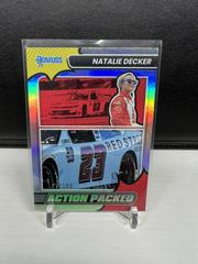 Natalie Decker [Holographic] #3 Racing Cards 2022 Panini Donruss Nascar Action Packed Prices