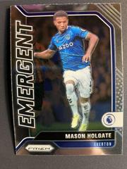 Mason Holgate #16 Soccer Cards 2021 Panini Prizm Premier League Emergent Prices