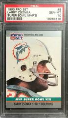Larry Csonka Football Cards 1990 Pro Set Super Bowl MVP Prices