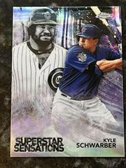 Kyle Schwarber [Orange Refractor] #SS-10 Baseball Cards 2018 Topps Chrome Superstar Sensations Prices