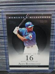 Alex Rodriguez [126 RBI Black] #34 Baseball Cards 2007 Topps Moments & Milestones Prices