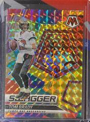 Tom Brady [Gold] Football Cards 2022 Panini Mosaic Swagger Prices