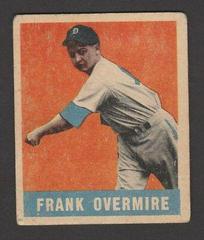 Frank Overmire #17 Baseball Cards 1948 Leaf Prices