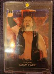 Hangman Adam Page [Purple] #MF-25 Wrestling Cards 2021 Upper Deck AEW Main Features Prices