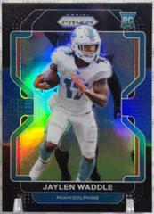 Jaylen Waddle [Blue] Football Cards 2021 Panini Chronicles Prizm Black Prices