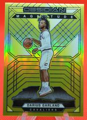 Darius Garland [Yellow Flood] #15 Basketball Cards 2021 Panini Obsidian Magnitude Prices