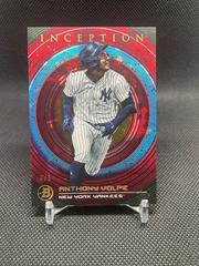 Anthony Volpe [Red] #69 Baseball Cards 2022 Bowman Inception Prices