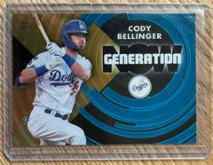 Cody Bellinger [Gold] #GN-17 Baseball Cards 2022 Topps Generation Now Prices