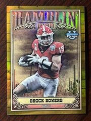 Brock Bowers [Gold] #RM-1 Football Cards 2023 Bowman Chrome University Ramblin' Man Prices