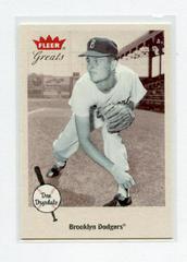 Don Drysdale Baseball Cards 2002 Fleer Greats Prices