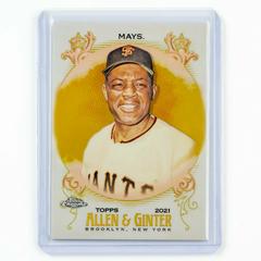 Willie Mays #96 Baseball Cards 2021 Topps Allen & Ginter Chrome Prices