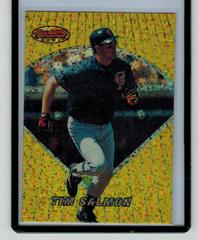 Tim Salmon [Atomic Refractor] Baseball Cards 1996 Bowman's Best Preview Prices