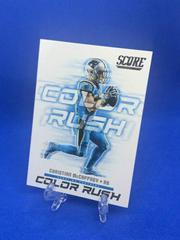 Christian McCaffrey Football Cards 2018 Score Color Rush Prices