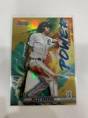 Riley Greene [Gold Refractor] Baseball Cards 2019 Bowman's Best Power Producers Prices