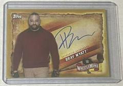 Bray Wyatt [Gold] #A-BW Wrestling Cards 2020 Topps WWE Road to WrestleMania Autographs Prices