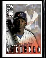 Vladimir Guerrero [Gold Press Proof] Baseball Cards 1998 Studio Prices