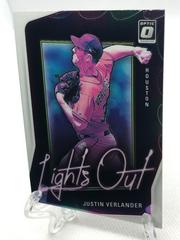 Justin Verlander #LO10 Baseball Cards 2021 Panini Donruss Optic Lights Out Prices
