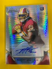 Robert Griffin III [Autograph Prism Refractor] #1 Football Cards 2012 Bowman Sterling Prices