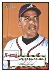 Andres Galarraga [Black Back] #16 Baseball Cards 2001 Topps Heritage Prices