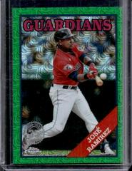 Jose Ramirez [Green] Baseball Cards 2023 Topps Chrome 1988 Prices