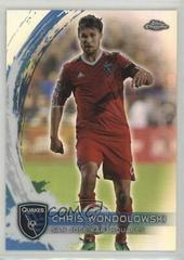 Chris Wondolowski [Refractor] #13 Soccer Cards 2014 Topps Chrome MLS Prices