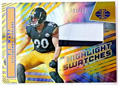T. J. Watt [Blue] #HS-TW Football Cards 2022 Panini Illusions Highlight Swatches Prices