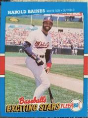 Harold Baines Baseball Cards 1988 Fleer Exciting Stars Prices