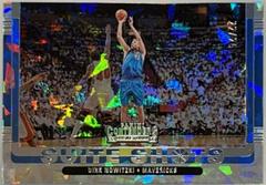 Dirk Nowitzki [Cracked Ice] #25 Basketball Cards 2022 Panini Contenders Suite Shots Prices