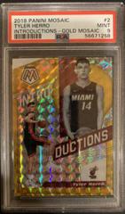 Tyler Herro [Gold Mosaic] Basketball Cards 2019 Panini Mosaic Introductions Prices