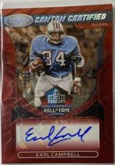 Earl Campbell #CCS-EC Football Cards 2022 Panini Certified Canton Signatures Prices