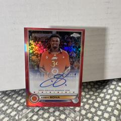 Adem Bona [Red] Basketball Cards 2022 Topps Chrome McDonald's All-American Autographs Prices
