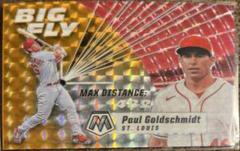 Paul Goldschmidt [Orange Fluorescent] Baseball Cards 2021 Panini Mosaic Big Fly Prices