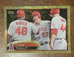 Mike Trout [Gold Sparkle] #446 Baseball Cards 2012 Topps Prices