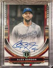Alex Gordon [Red] #TA-AG Baseball Cards 2023 Topps Tribute Autographs Prices