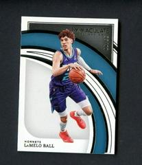 LaMelo Ball #10 Basketball Cards 2021 Panini Immaculate Collection Prices