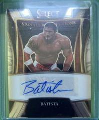Batista Wrestling Cards 2022 Panini Select WWE Signature Selections Prices
