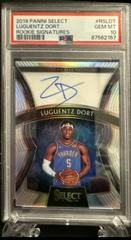 Luguentz Dort [Gold Prizm] #RS-LDT Basketball Cards 2019 Panini Select Rookie Signatures Prices