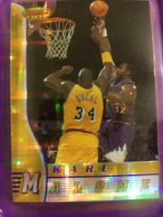 Karl Malone [Atomic Refractor] Basketball Cards 1996 Bowman's Best Prices